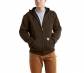 Rutland Thermal Lined Hooded Zip Front Sweatshirt
